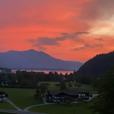 Schöne Ferienwohnung mit Wolfgangseeblick