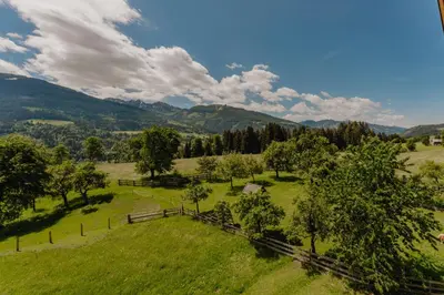 Naturlandschaft in der Nähe der Ferienwohnung