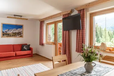 TV/Unterhaltungsangebot in der Unterkunft Pircherhof Appartements