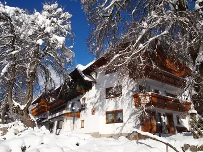 Haus Wiesbach im Winter