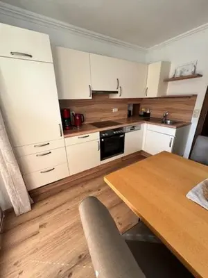 Küche/Küchenzeile in der Unterkunft Sonnhang Apartment Unterkofler