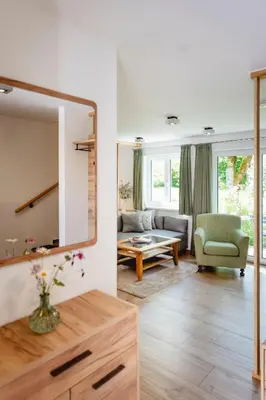 Ein Sitzbereich in der Unterkunft s`Hauserl 311 - Your Austrian Home