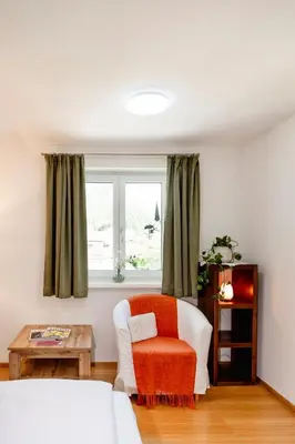 Ein Bett oder Betten in einem Zimmer der Unterkunft s`Hauserl 311 - Your Austrian Home