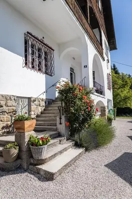 Ein Garten an der Unterkunft Villa Weiss