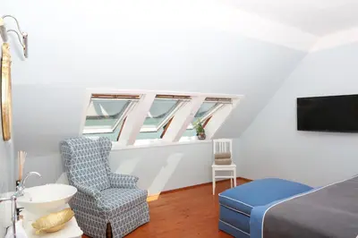TV/Unterhaltungsangebot in der Unterkunft Villa Weiss