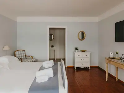 Ein Bett oder Betten in einem Zimmer der Unterkunft Villa Weiss