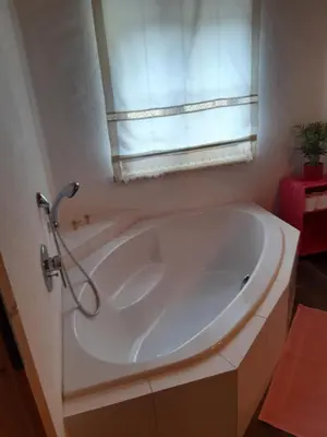 Ein Badezimmer in der Unterkunft Sonnleit'n Zimmer 6