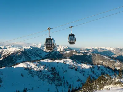 Penthouse in Wagrain near Ski Slopes im Winter