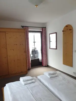 Ein Bett oder Betten in einem Zimmer der Unterkunft Appartement Schwaighofwirt