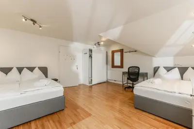 Ein Bett oder Betten in einem Zimmer der Unterkunft QUARTIER 179 by Schladming-Appartements