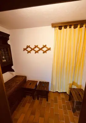 Ein Bett oder Betten in einem Zimmer der Unterkunft Haus an der Planai (Pistenzugang & Panoramablick)