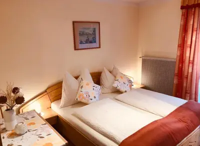Ein Bett oder Betten in einem Zimmer der Unterkunft Ebster Wolfgang
