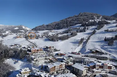 Apartments - Pension Florian im Winter