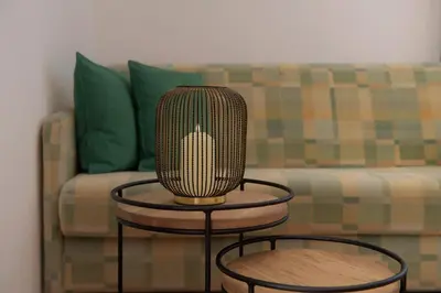 Ein Sitzbereich in der Unterkunft Apartments - Pension Florian