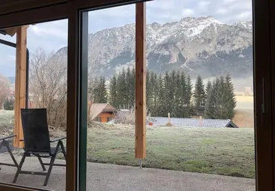 Naturlandschaft in der Nähe des Chalets