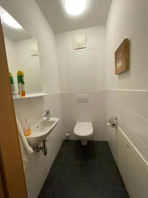Ein Badezimmer in der Unterkunft Lovely 3 Bedroom Apartment, Ski in/Ski out
