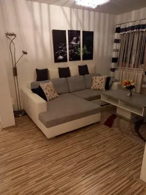 Ein Sitzbereich in der Unterkunft S&W Apartment Loserblick