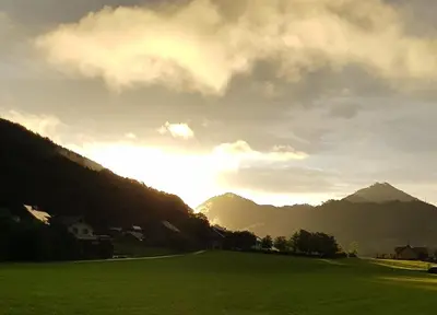 Naturlandschaft in der Nähe des Bed & Breakfasts