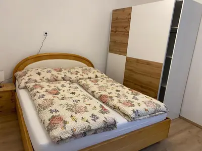 Ein Bett oder Betten in einem Zimmer der Unterkunft Wohnung