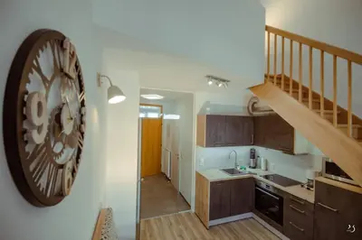 Küche/Küchenzeile in der Unterkunft Mein Appartement Nr.9