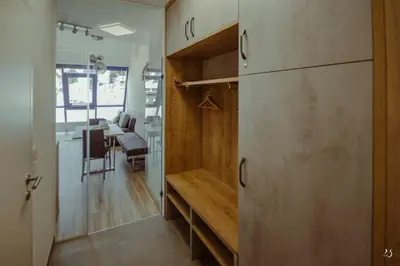 Küche/Küchenzeile in der Unterkunft Mein Appartement Nr.9