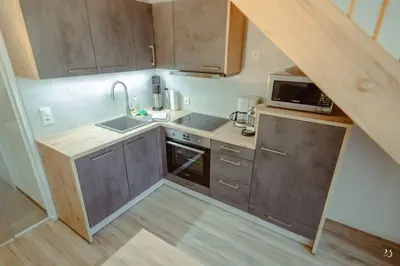 Küche/Küchenzeile in der Unterkunft Mein Appartement Nr.9