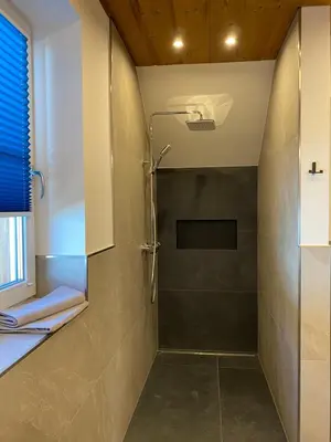 Ein Badezimmer in der Unterkunft Apartment Talblick