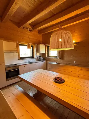 Ein Bett oder Betten in einem Zimmer der Unterkunft Apartments Steinwänd