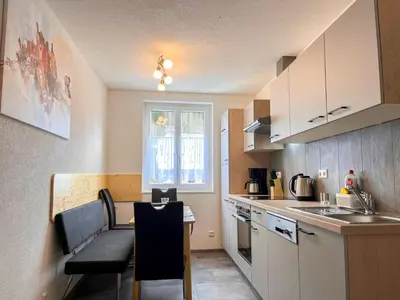 Küche/Küchenzeile in der Unterkunft Apartment Moser-2 by Interhome