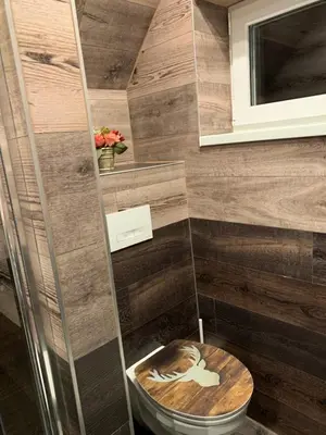 Ein Badezimmer in der Unterkunft Murzeit Dritte