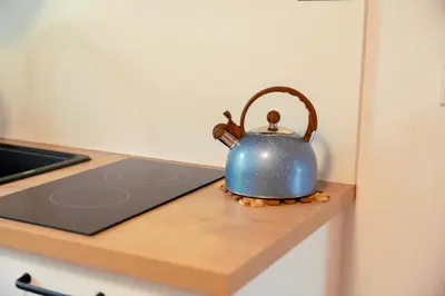 Küche/Küchenzeile in der Unterkunft Apartment Bergglück im Lungau