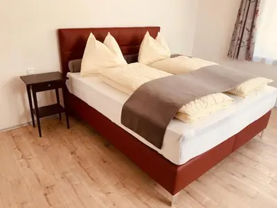 Ein Bett oder Betten in einem Zimmer der Unterkunft Apartment Brigitte Schöndorfer