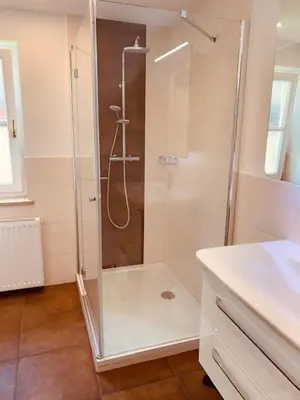 Ein Badezimmer in der Unterkunft Apartment Brigitte Schöndorfer