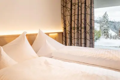 Ein Bett oder Betten in einem Zimmer der Unterkunft BergLeben Zaglauhof