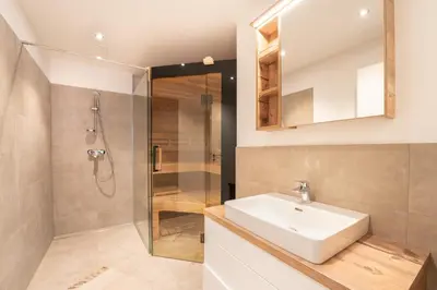 Ein Badezimmer in der Unterkunft Penthouse Ski&Nature 
