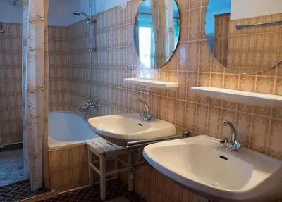 Ein Badezimmer in der Unterkunft Holiday home in Radstadt - Salzburger Land 352