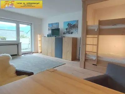 Ein Bett oder Betten in einem Zimmer der Unterkunft Studio in Bad Mitterndorf - Steiermark 41119