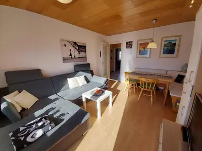 Ein Sitzbereich in der Unterkunft Apartment in Bad Mitterndorf - Steiermark 41122