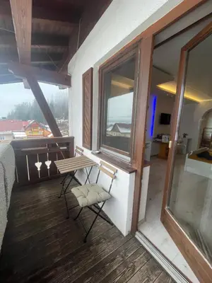 Ein Balkon oder eine Terrasse in der Unterkunft Aquamarin Studio 208