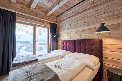 Ein Bett oder Betten in einem Zimmer der Unterkunft Xeis Natur Apartments