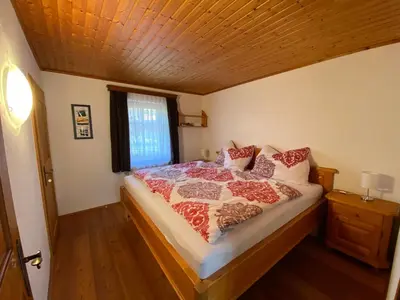 Ein Bett oder Betten in einem Zimmer der Unterkunft Ferienwohnung Engl Haus