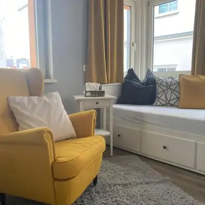 Ferienwohnung im Zentrum mit Balkon und Parkplatz