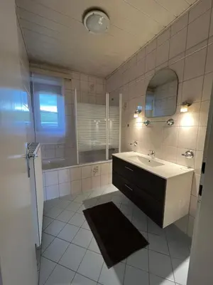 Ein Badezimmer in der Unterkunft Ferienwohnung Beatrix