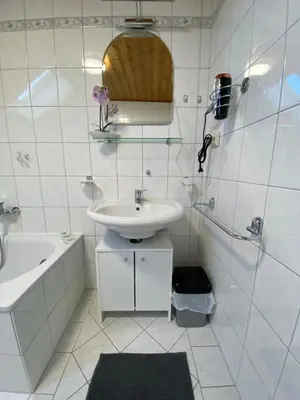 Ein Badezimmer in der Unterkunft Ferienwohnung Beatrix