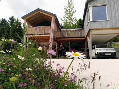 Ein Garten an der Unterkunft Lagom Haus