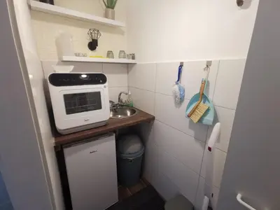 Küche/Küchenzeile in der Unterkunft Appartement 223